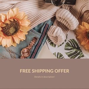 ❗️FREE SHIPPING OFFER❗️